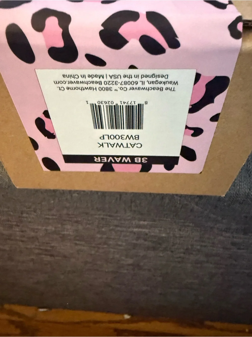 The Beachwaver Co. Pink  Catwalk 3B waver with Free Makeup Bag